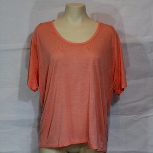 Wilfred Free Aritzia Orange T-shirt Oversize short sleeve relaxed fit Small